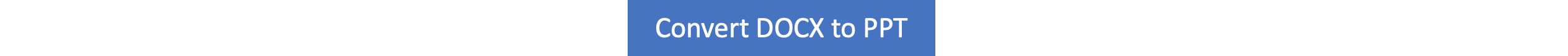 DOCX to PPT