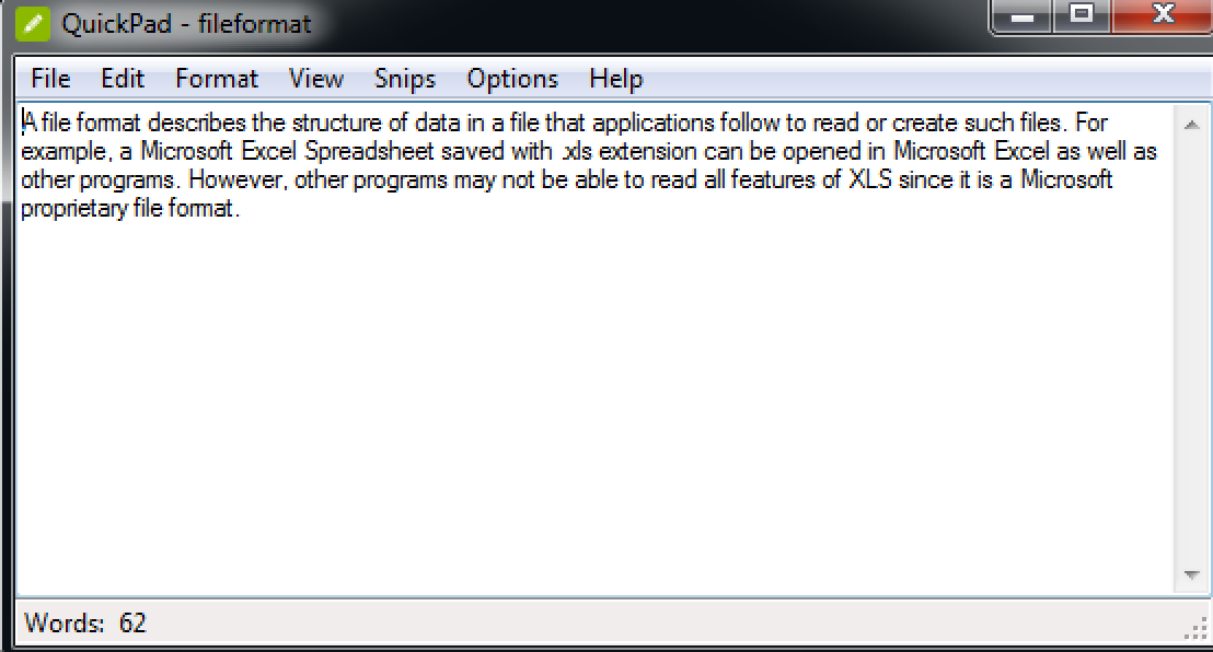 QPF File Format